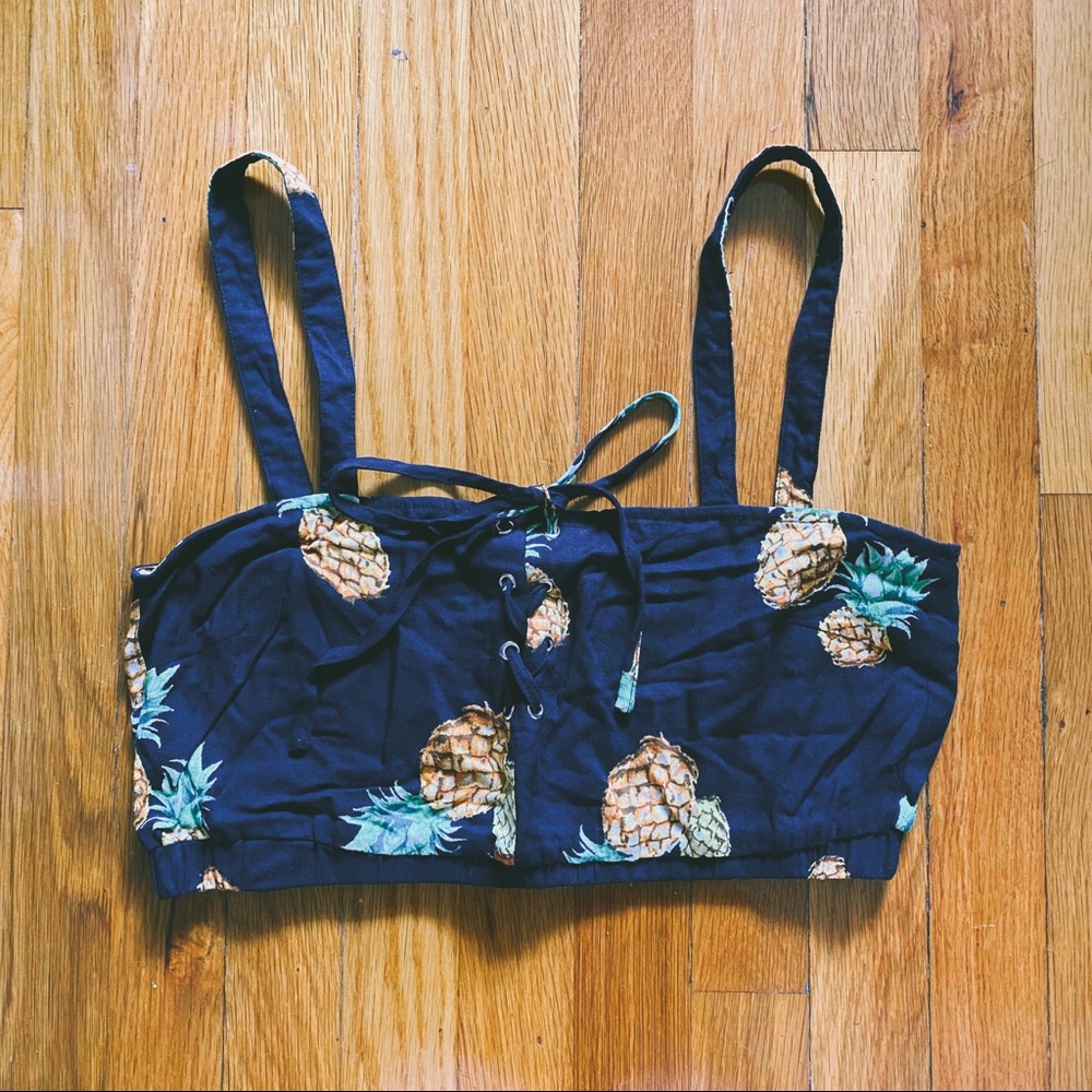 Pineapple Crop Top